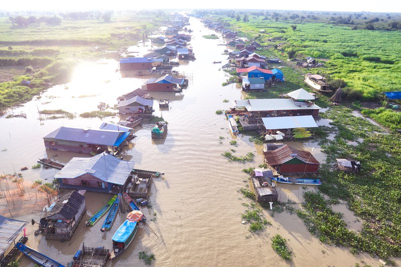 Siem Reap Floating Villages Cambodia